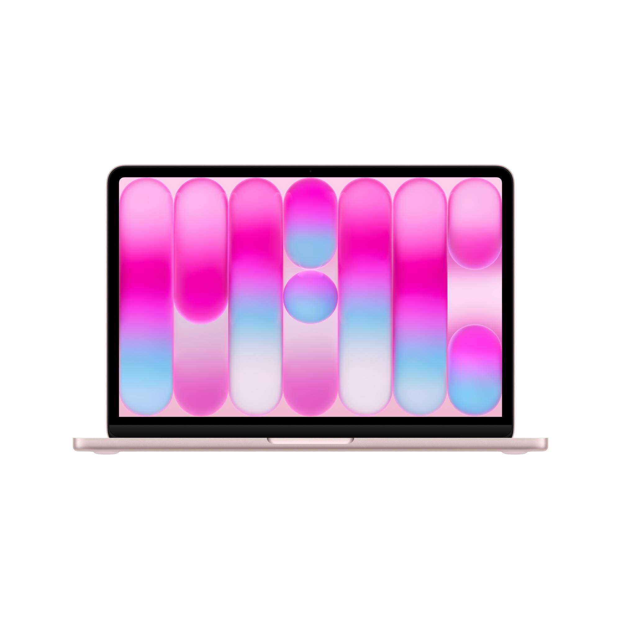 Notebook APPLE 13-inch MacBook Neo: Apple A18 Pro chip with 6-core CPU and 5-core GPU, 8GB, 512GB SSD, Touch ID - Blush CPU Apple A A18 Pro 13 " 2408 x 1506 pixels RAM 8 GB SSD 512 GB Discrete graphics Not available On-board graphics Yes OS installed macOS Tahoe Colour Pink Weight 1.23 kg MHFJ4ZE/A