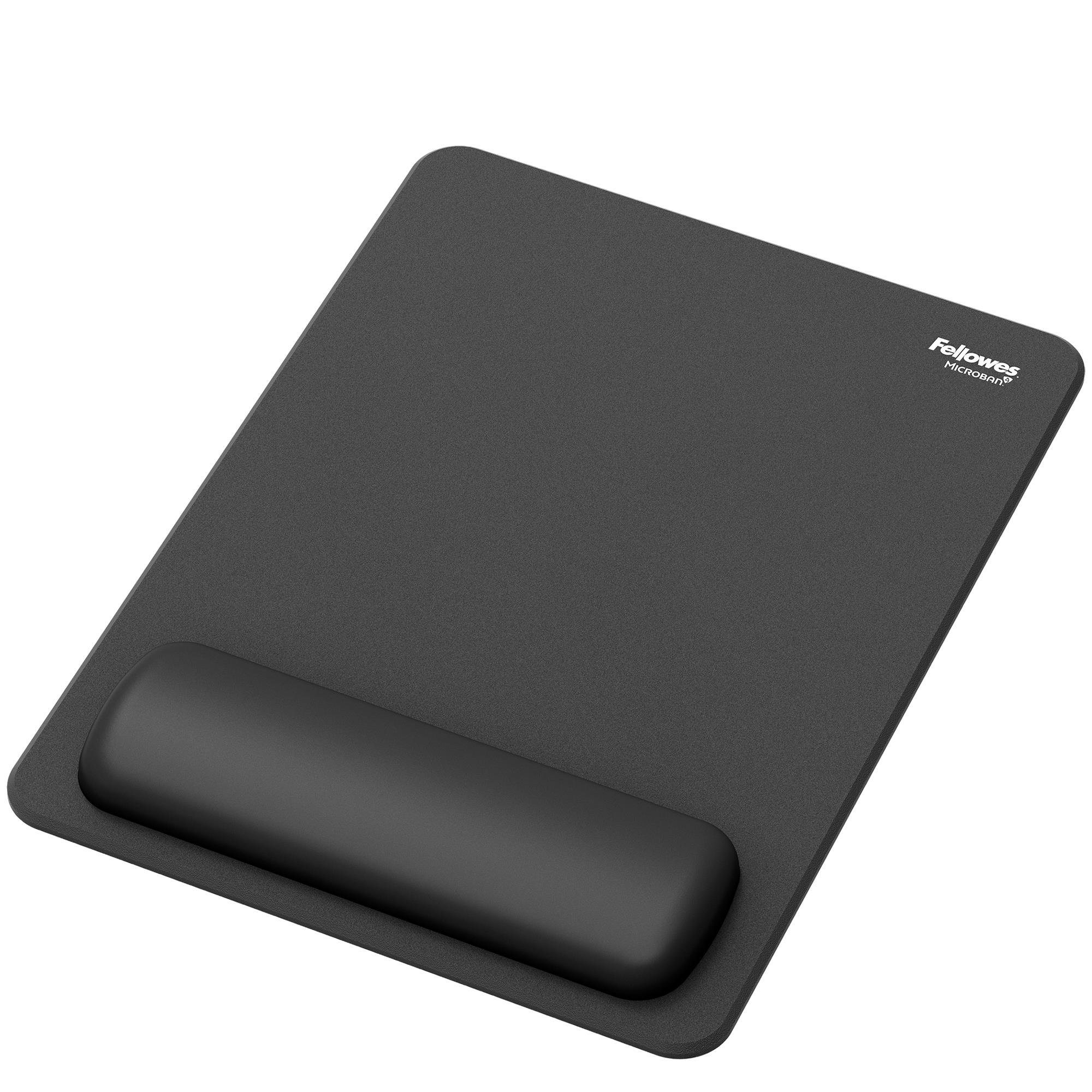 MOUSE PAD WRIST REST XL/BLACK 100142560 FELLOWES