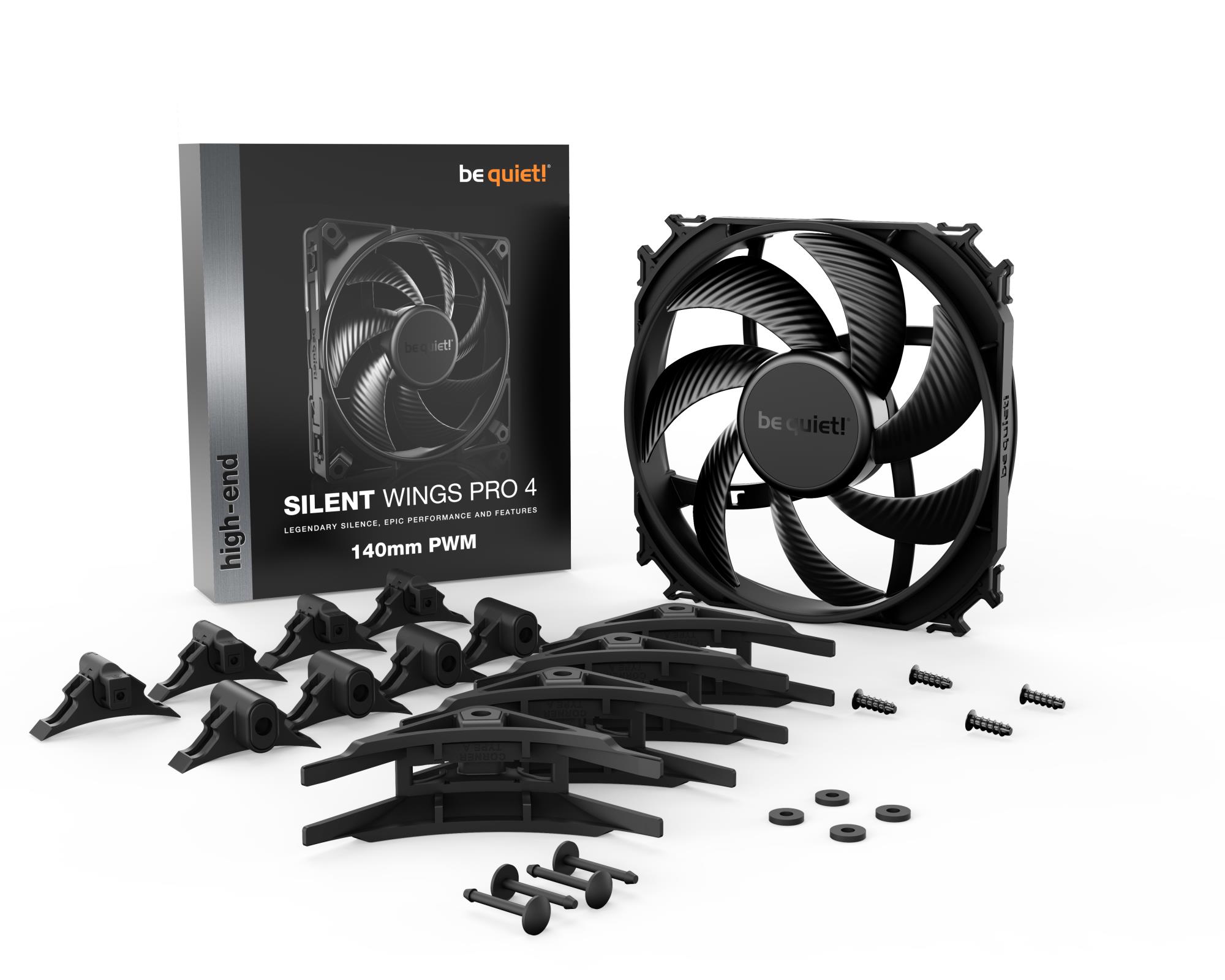 CASE FAN 140MM SILENT WINGS/PRO 4 BL099 BE QUIET - Image 6