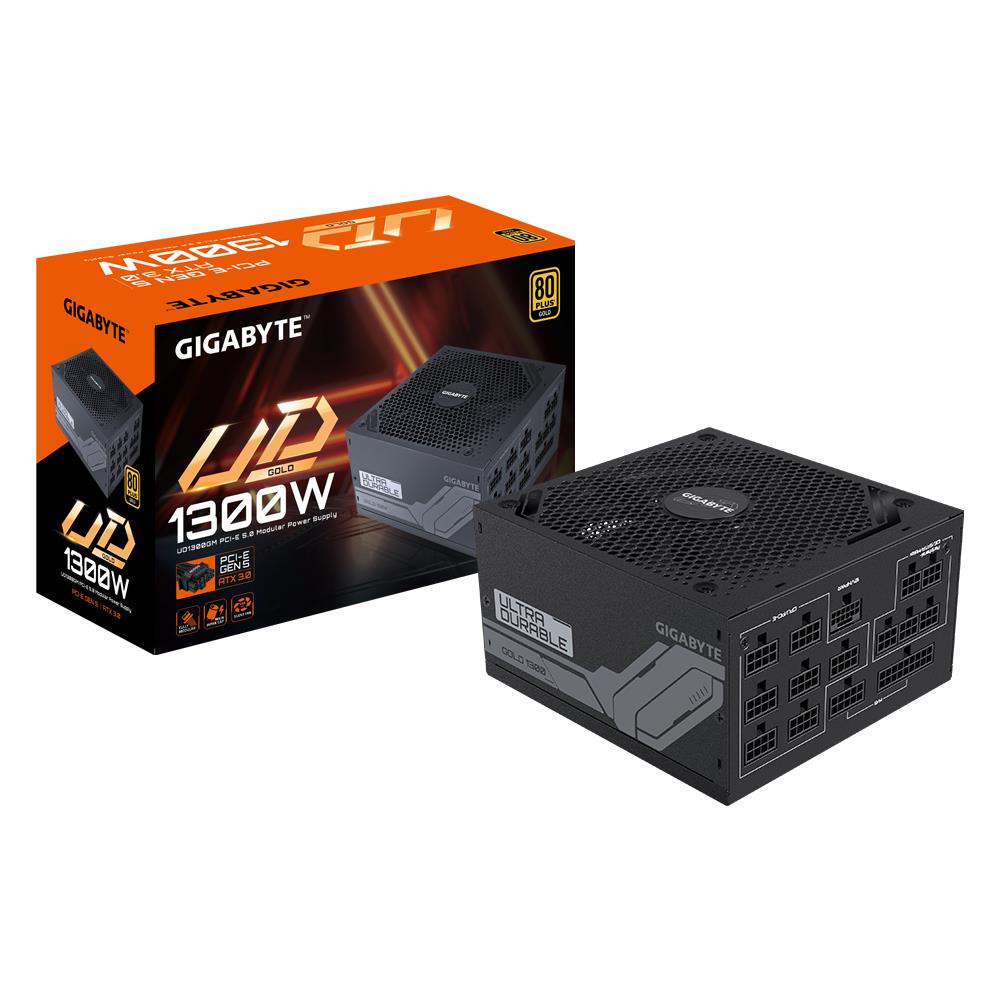 Power Supply GIGABYTE UD1300GM PG5 1300 Watts Efficiency 80 PLUS GOLD PFC Active MTBF 100000 hours GP-UD1300GMPG5 - Image 7