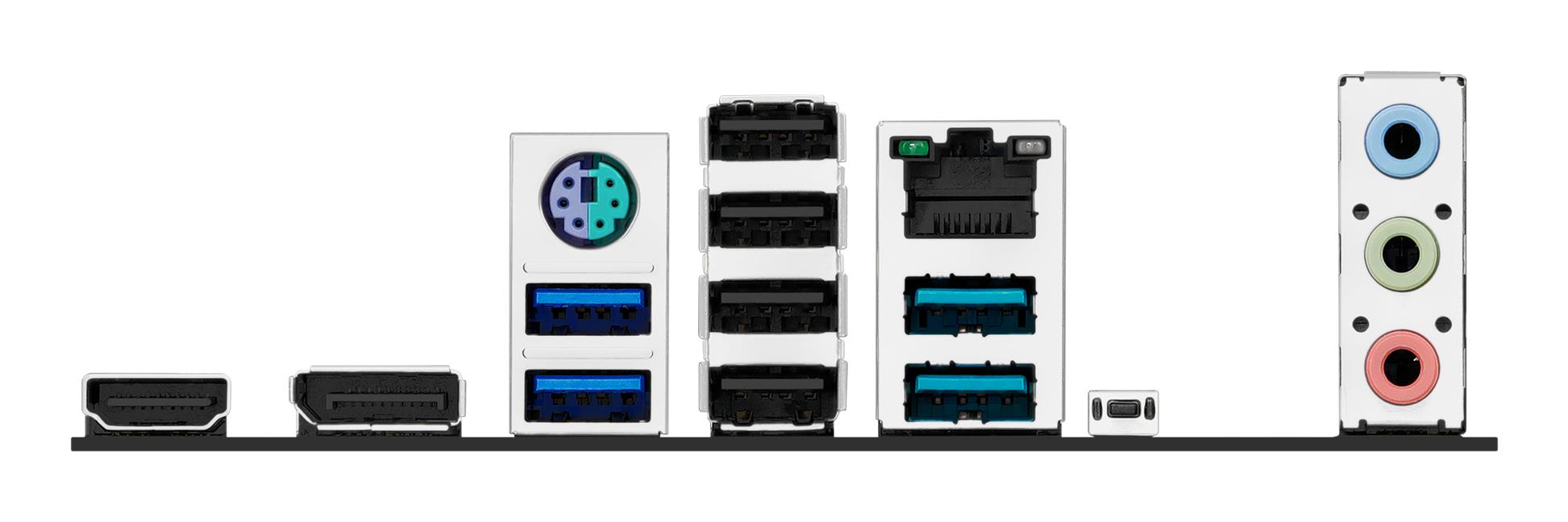 Mainboard ASUS AMD B850 SAM5 Micro-ATX Memory DDR5 Memory slots 2 1xPCI-Express 4.0 16x 1xPCI-Express 5.0 16x 2xM.2 1xHDMI 1xDisplayPort 4xUSB 2.0 4xUSB 3.2 1xPS/2 3xAudio port PRIMEB850M-K - Image 8