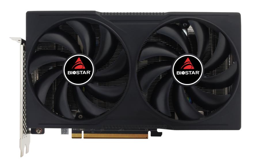 Graphics Card BIOSTAR AMD Radeon RX 7600 2318 MHz 8 GB GDDR6 128 bit PCI Express 4.0 Active VA76S6RM81 - Image 2