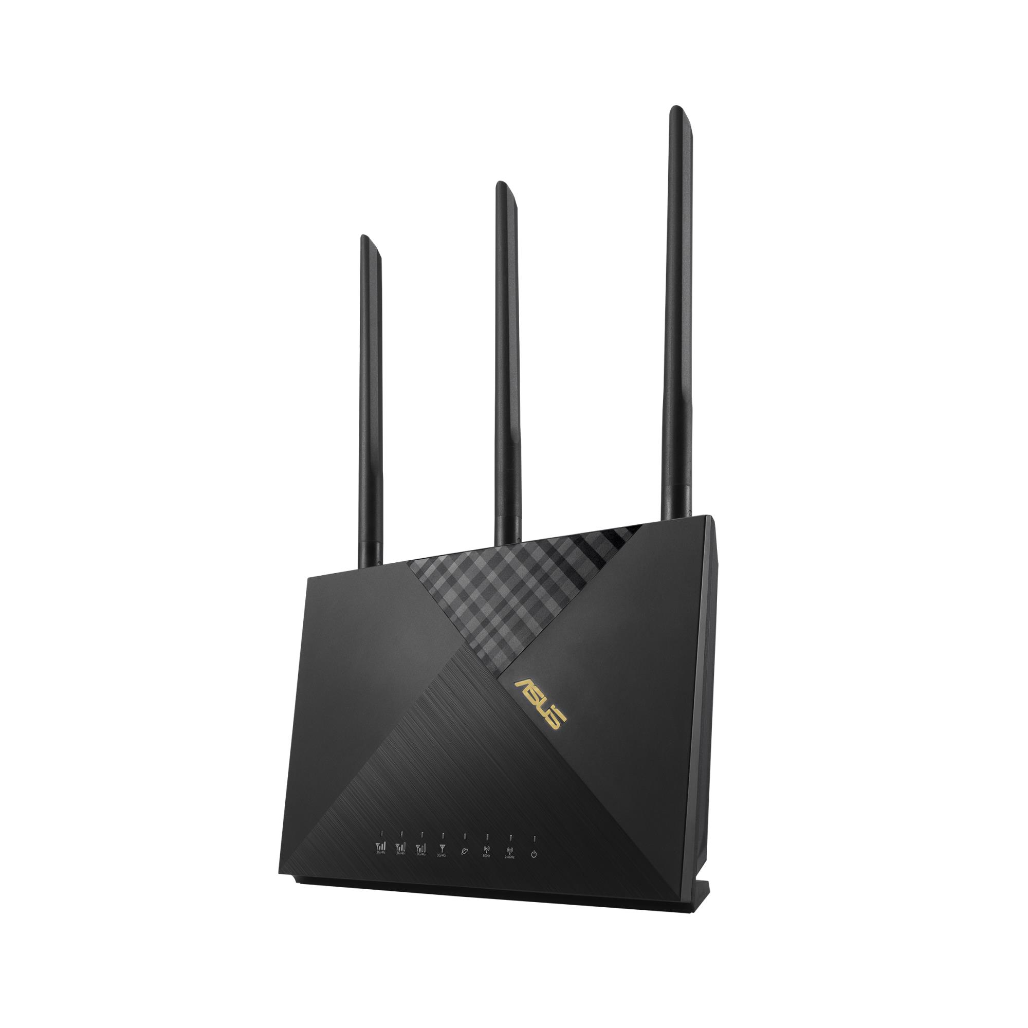 Wireless Router ASUS Wireless Router 1800 Mbps Wi-Fi 5 Wi-Fi 6 1 WAN 4x10/100/1000M Number of antennas 4 4G-AX56 - Image 6