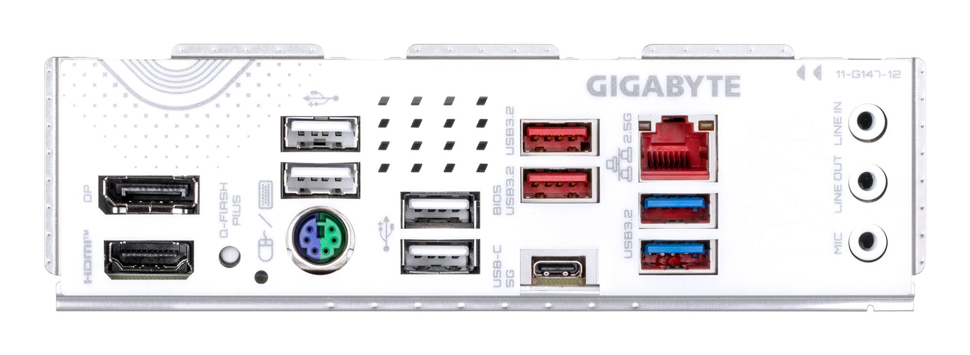 Mainboard GIGABYTE AMD B850 SAM5 ATX Memory DDR5 Memory slots 4 2xPCI-Express 3.0 1x 1xPCI-Express 4.0 4x 1xPCI-Express 5.0 16x 3xM.2 1xHDMI 1xDisplayPort 4xUSB 2.0 2xUSB 3.2 1xUSB-C 1xRJ45 3xAudio port B850EAGLEICE - Image 4