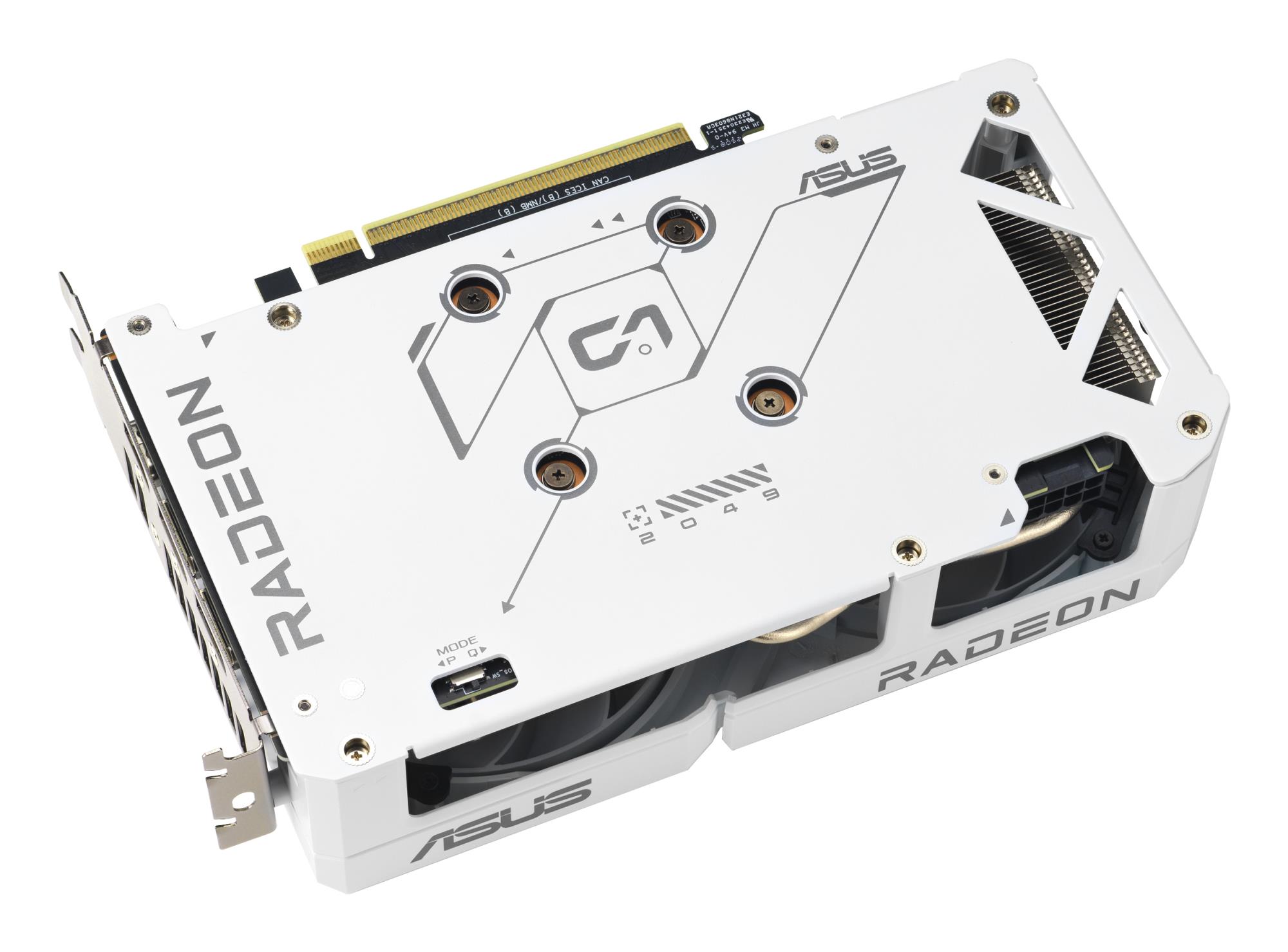 Graphics Card ASUS AMD Radeon RX 9060 XT 16 GB GDDR6 PCI Express 5.0 Active DUAL-RX9060XT-16G-WH - Image 6