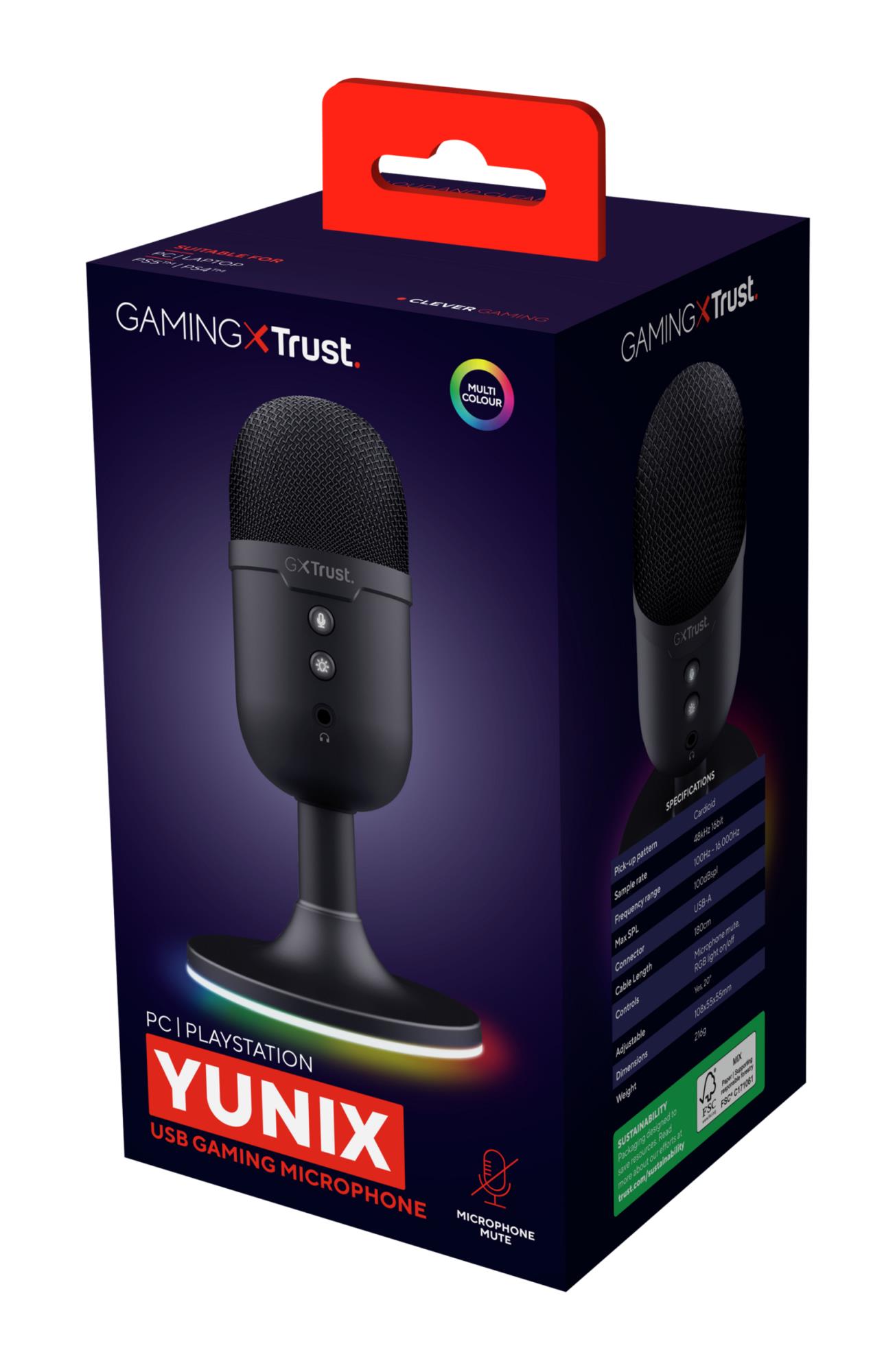 MICROPHONE GXT234 YUNIX USB/BLK 25372 TRUST - Image 11