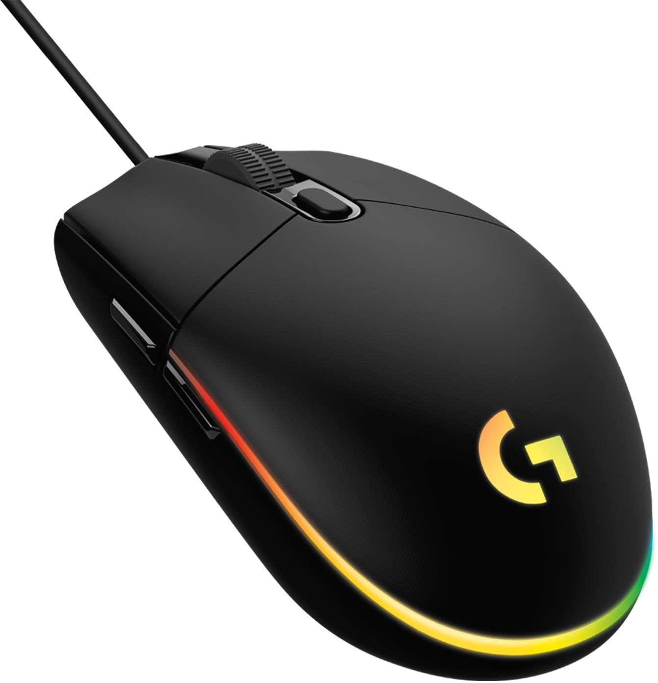 MOUSE USB OPTICAL G203/BLACK 910-005796 LOGITECH - Image 5
