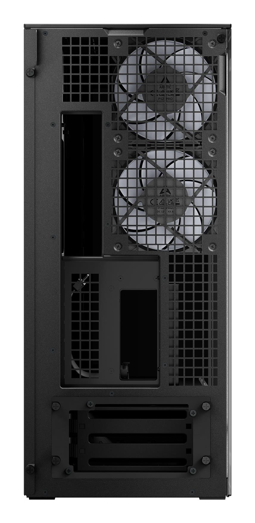 Case ARCTIC Xtender VG (Black) Case product features Transparent panel Not included Colour Black ACPCC00016A - Image 12