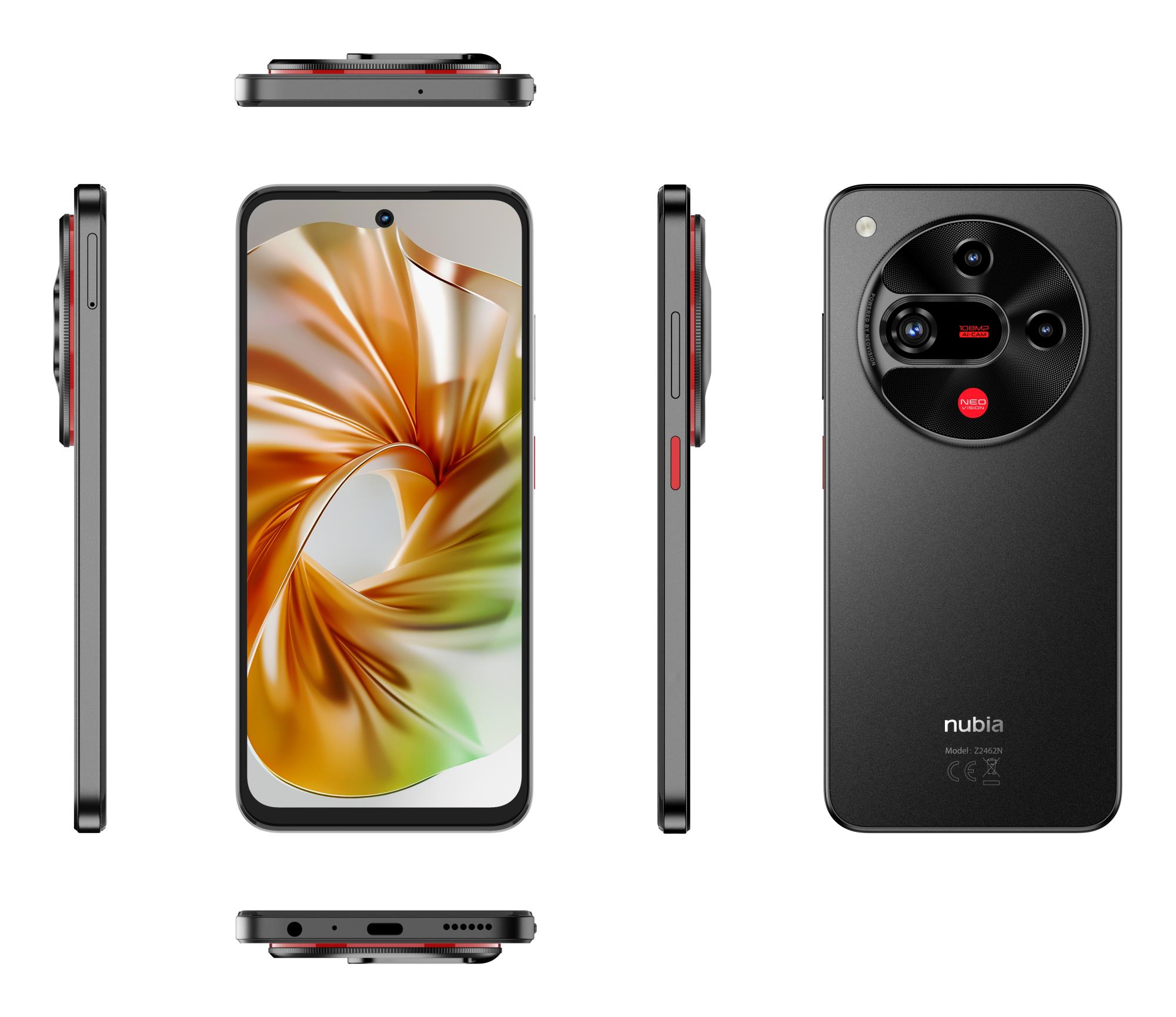 MOBILE PHONE FOCUS 2 5G/8/256GB BLACK ZTE NUBIA - Image 6