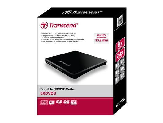 DVD RW USB2 8X EXT BLACK RTL/TS8XDVDS-K TRANSCEND - Image 8