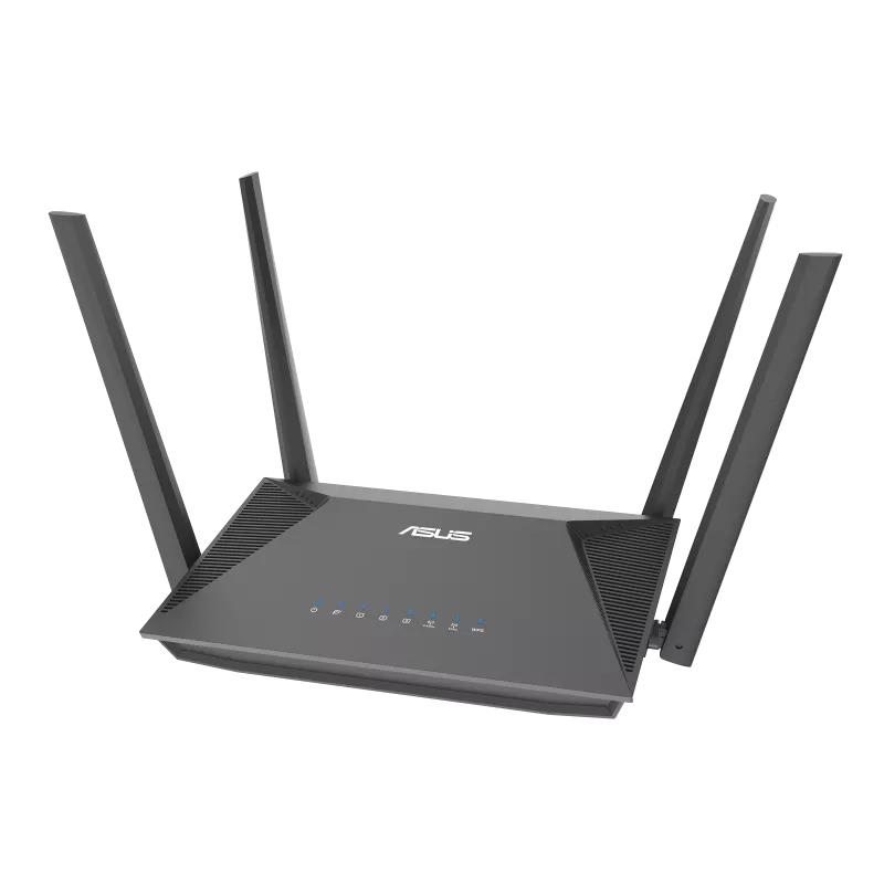 Wireless Router ASUS Wireless Router 1800 Mbps Mesh IEEE 802.11a IEEE 802.11b IEEE 802.11g IEEE 802.11n IEEE 802.11ac IEEE 802.11ax Number of antennas 4 RT-AX52 - Image 7