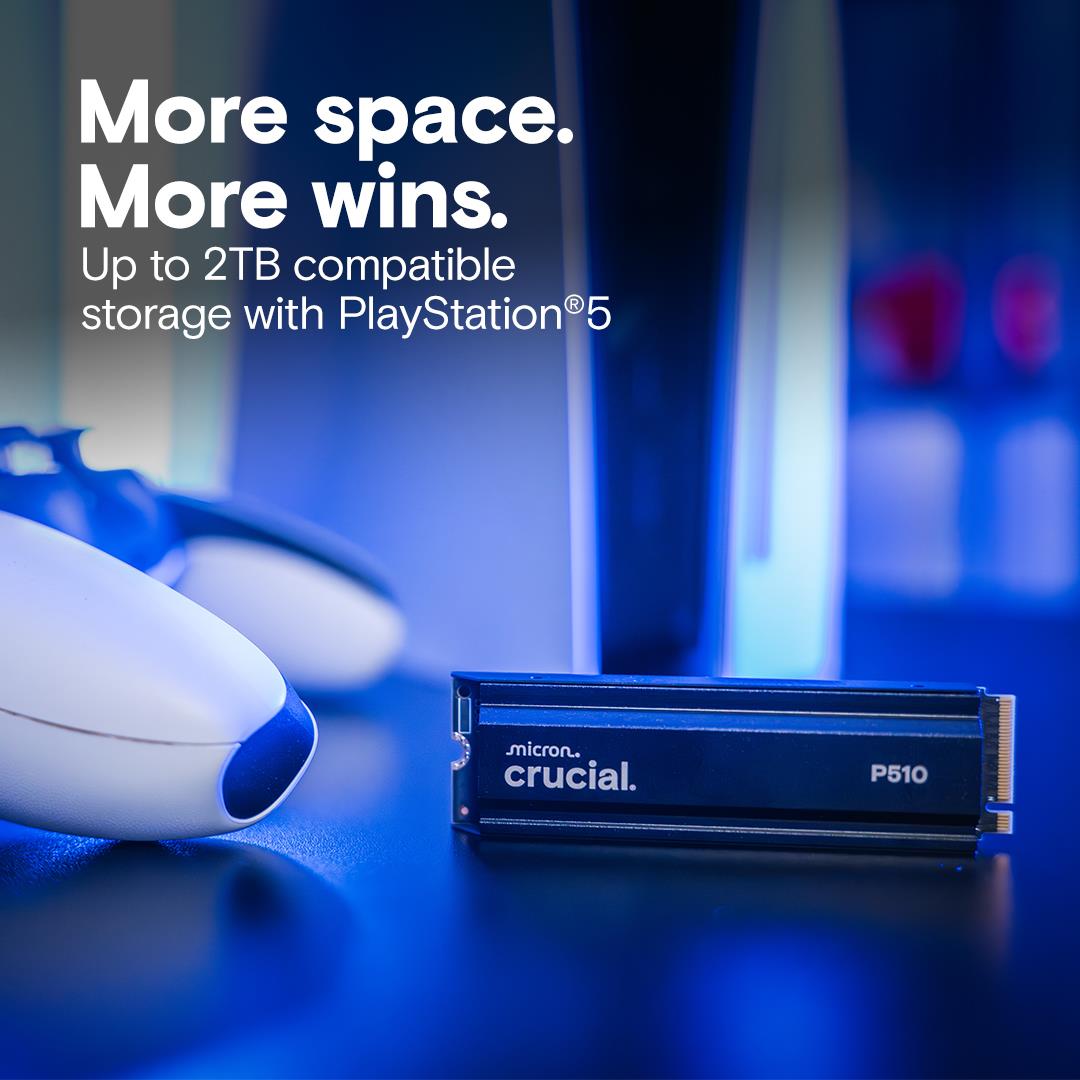 SSD CRUCIAL P510 2TB M.2 PCIe Gen5 NVMe TLC Write speed 8700 MBytes/sec Read speed 10000 MBytes/sec TBW 1200 TB CT2000P510SSD5 - Image 7