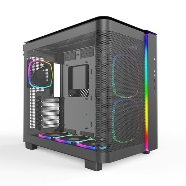 Case MONTECH KING 95 PRO (B) MidiTower Not included ATX MicroATX MiniITX Colour Black KING95PRO(B) - Image 2
