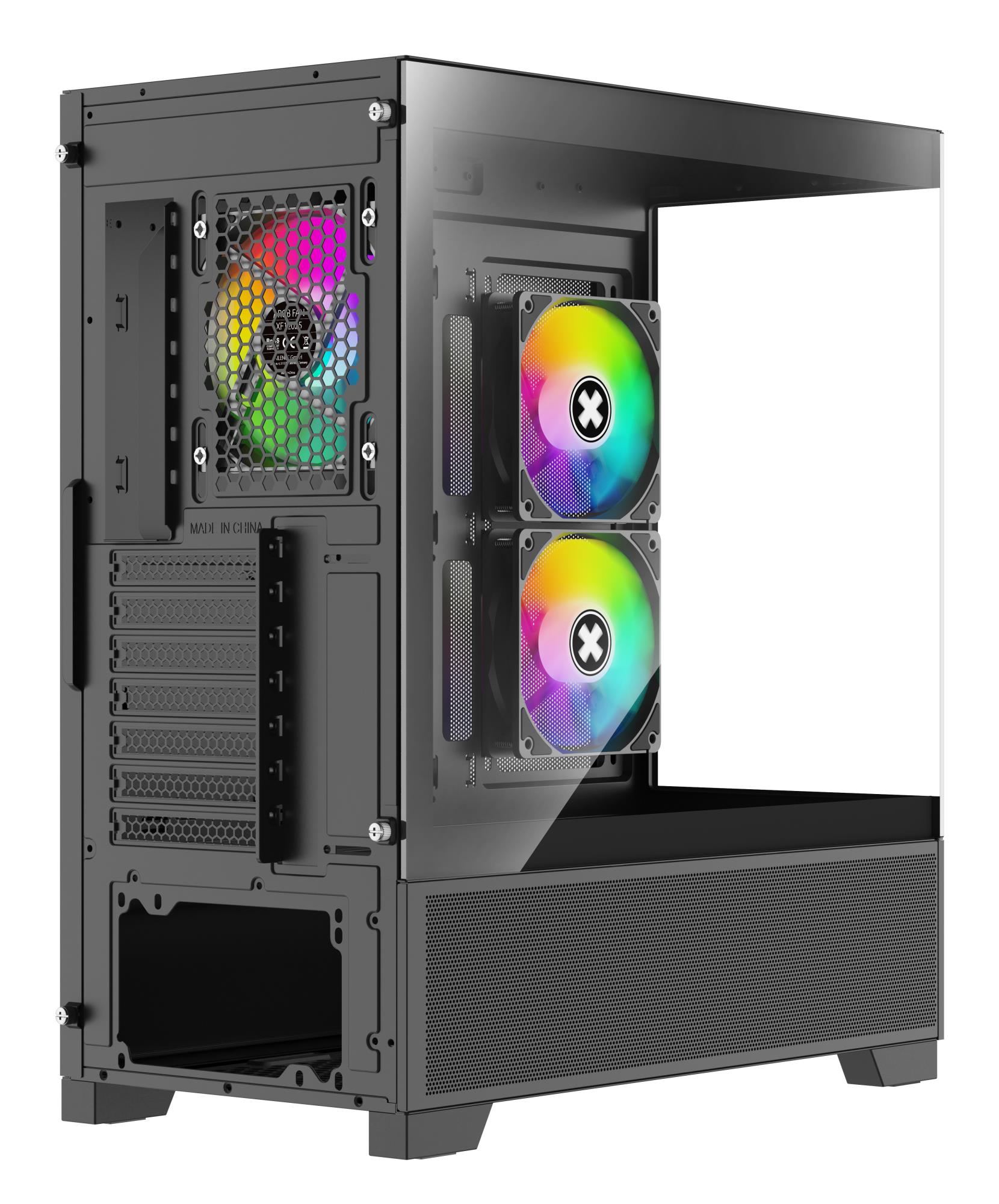 Case XILENCE XG172 MidiTower Case product features Fan control panel/Transparent panel Not included Colour Black XG172 - Image 12