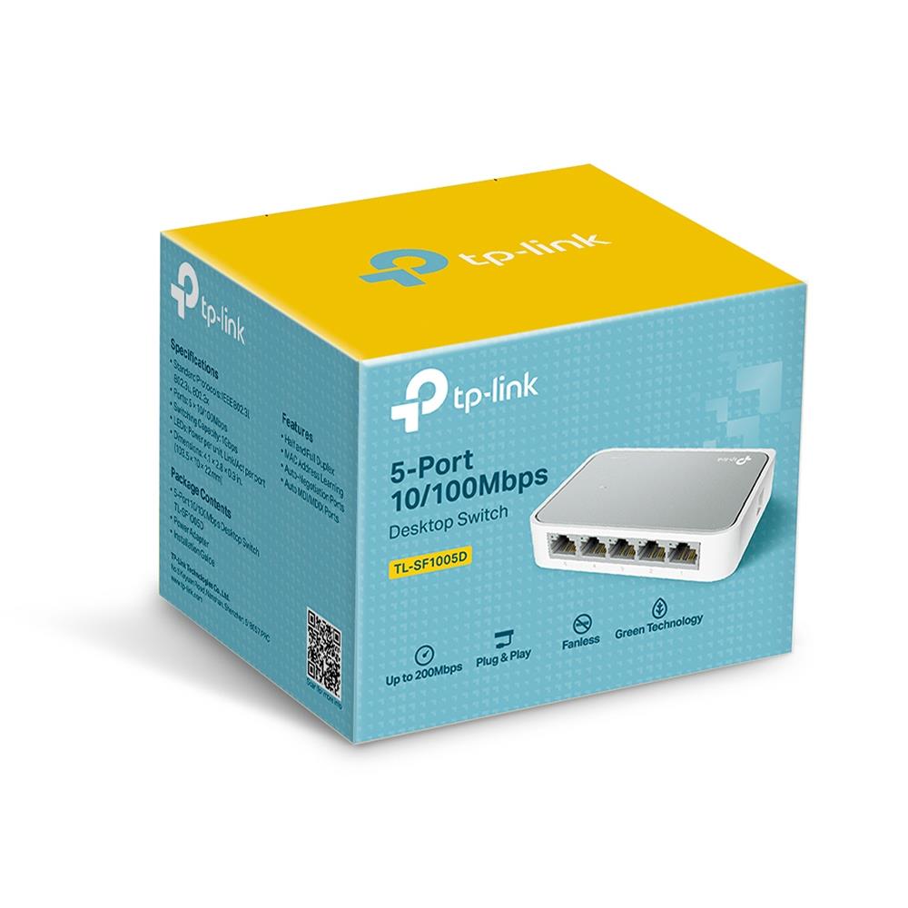 Switch TP-LINK 5x10Base-T / 100Base-TX TL-SF1005D - Image 9