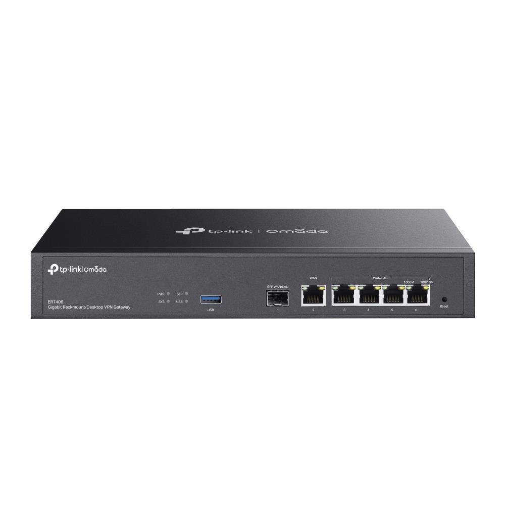 NET ROUTER 1000M 6PORT VPN/OMADA ER7406 TP-LINK - Image 2