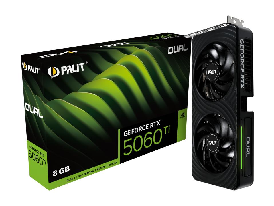Graphics Card PALIT NVIDIA GeForce RTX 5060 Ti 8 GB GDDR7 128 bit PCIE 5.0 16x Dual Slot Fansink 1xHDMI 3xDisplayPort NE7506T019P1-GB2062D - Image 11