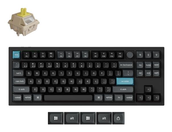 KEYBOARD WRL Q3 ULTRA/BLACK Q3U-M4 KEYCHRON - Image 2