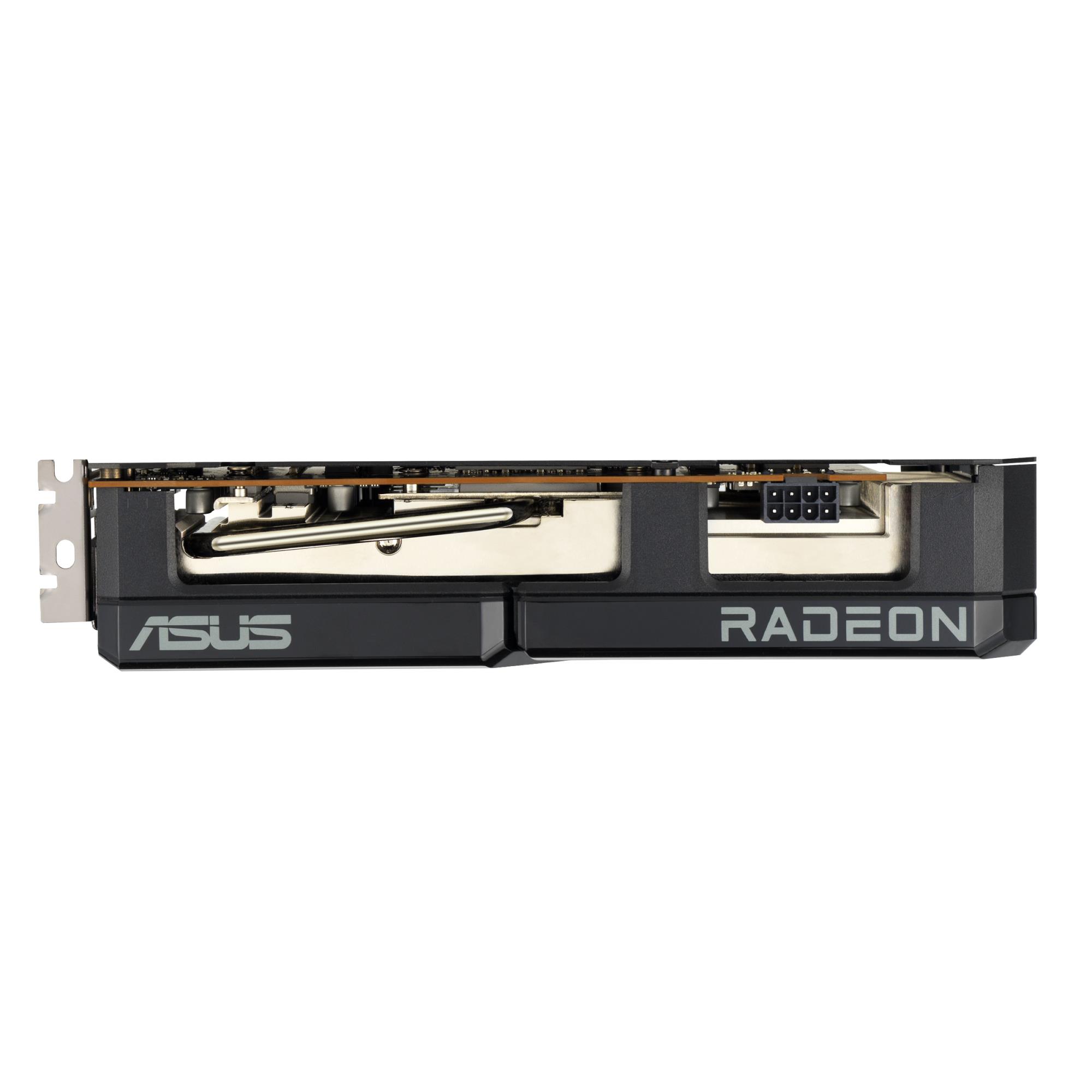 Graphics Card ASUS AMD Radeon RX 7600 8 GB GDDR6 128 bit PCIE 4.0 8x Two and Half Slot Fansink 1xHDMI 3xDisplayPort DUAL-RX7600-O8G-EVO - Image 9
