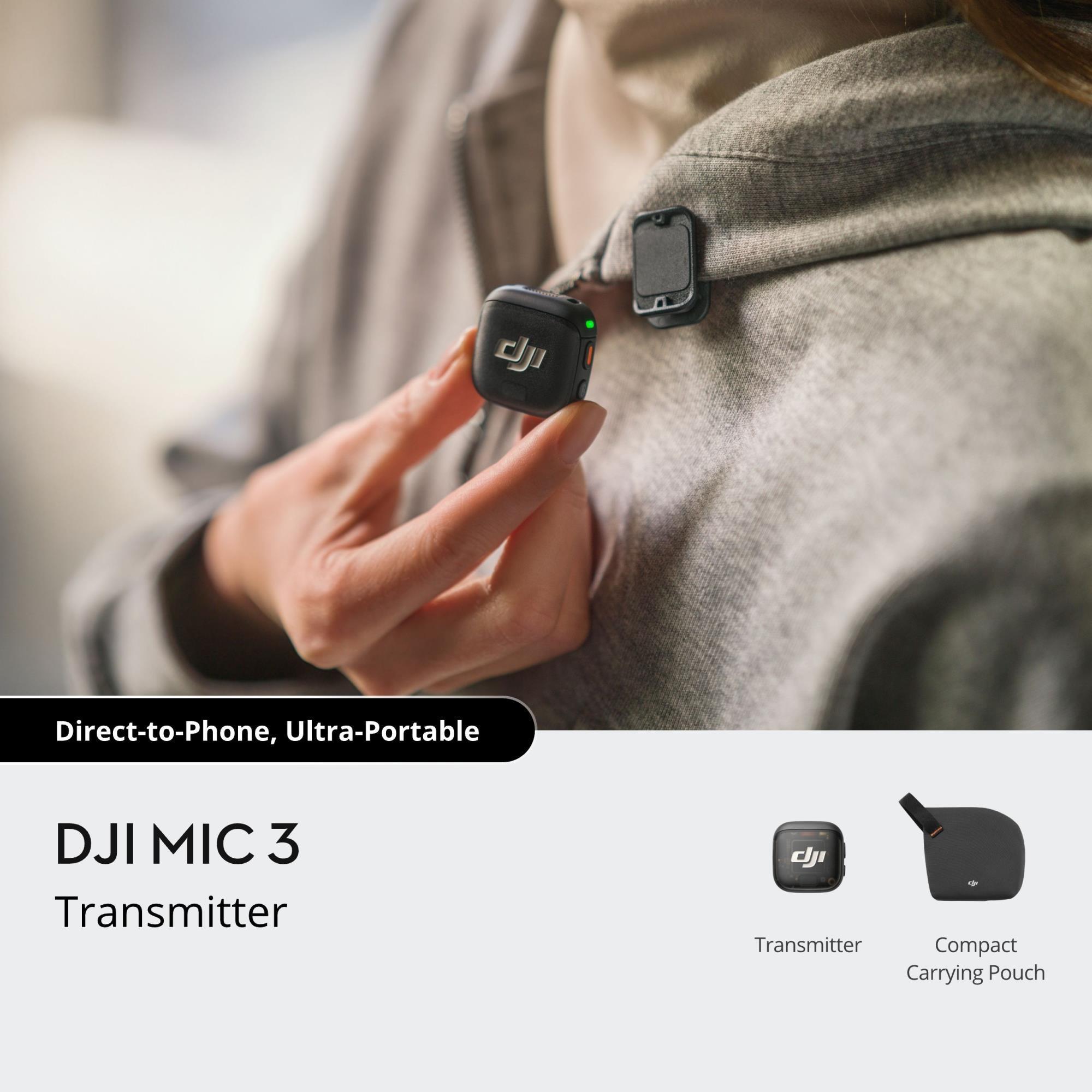 CAMERA ACC MIC 3 TRANSMITTER/CP.RN.00000478 DJI - Image 6