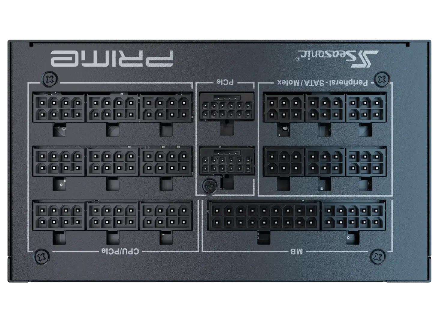 Power Supply SEASONIC PRIME PX ATX 3.1 2200 Watts Efficiency 80 PLUS PLATINIUM MTBF 100000 hours PRIME-PX-2200-ATX30 - Image 11