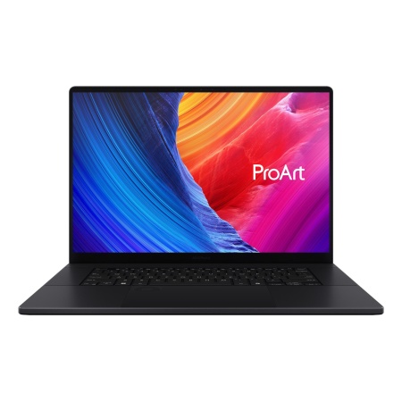 Notebook ASUS ProArt H7606WP-SR231X Copilot+ PC CPU AMD Ryzen AI 9 HX 370 2 GHz 16 " 2880 x 1800 pixels Yes RAM 64 GB LPDDR5x-SDRAM SSD 2000 GB Discrete graphics NVIDIA GeForce RTX 5070 8 GB On-board graphics Yes OS installed Windows 11 Pro Colour Black Weight 1.85 kg 90NB15K1-M00LB0