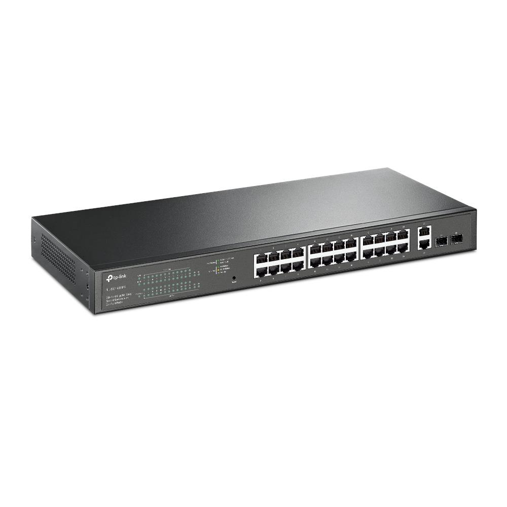 Switch TP-LINK Desktop/pedestal 28x10Base-T / 100Base-TX / 1000Base-T PoE+ ports 24 250 Watts TL-SG1428PE - Image 4