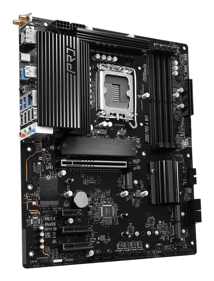 Mainboard ASROCK Intel Z890 LGA1851 ATX Memory DDR5 Memory slots 4 Z890PRO-AWIFI - Image 4