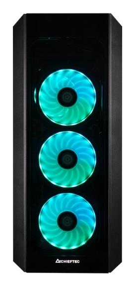 Case CHIEFTEC ATX/micro ATX/Mini-ATX Black Midi Tower PC GL-03B-UC-OP - Image 2