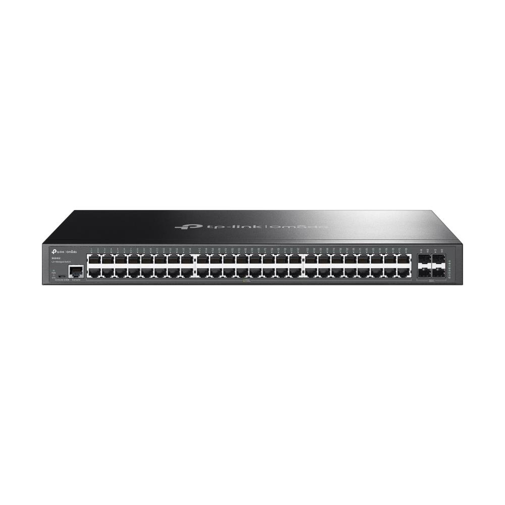 Switch TP-LINK Omada TL-SG3452 Type L2 Rack 4xSFP 1xConsole 1 TL-SG3452 - Image 3