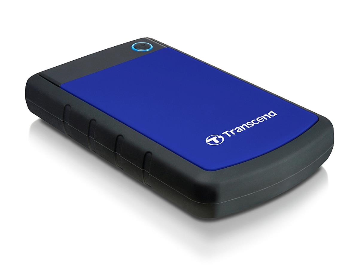 External HDD TRANSCEND StoreJet 2TB USB 3.0 Colour Blue TS2TSJ25H3B - Image 2