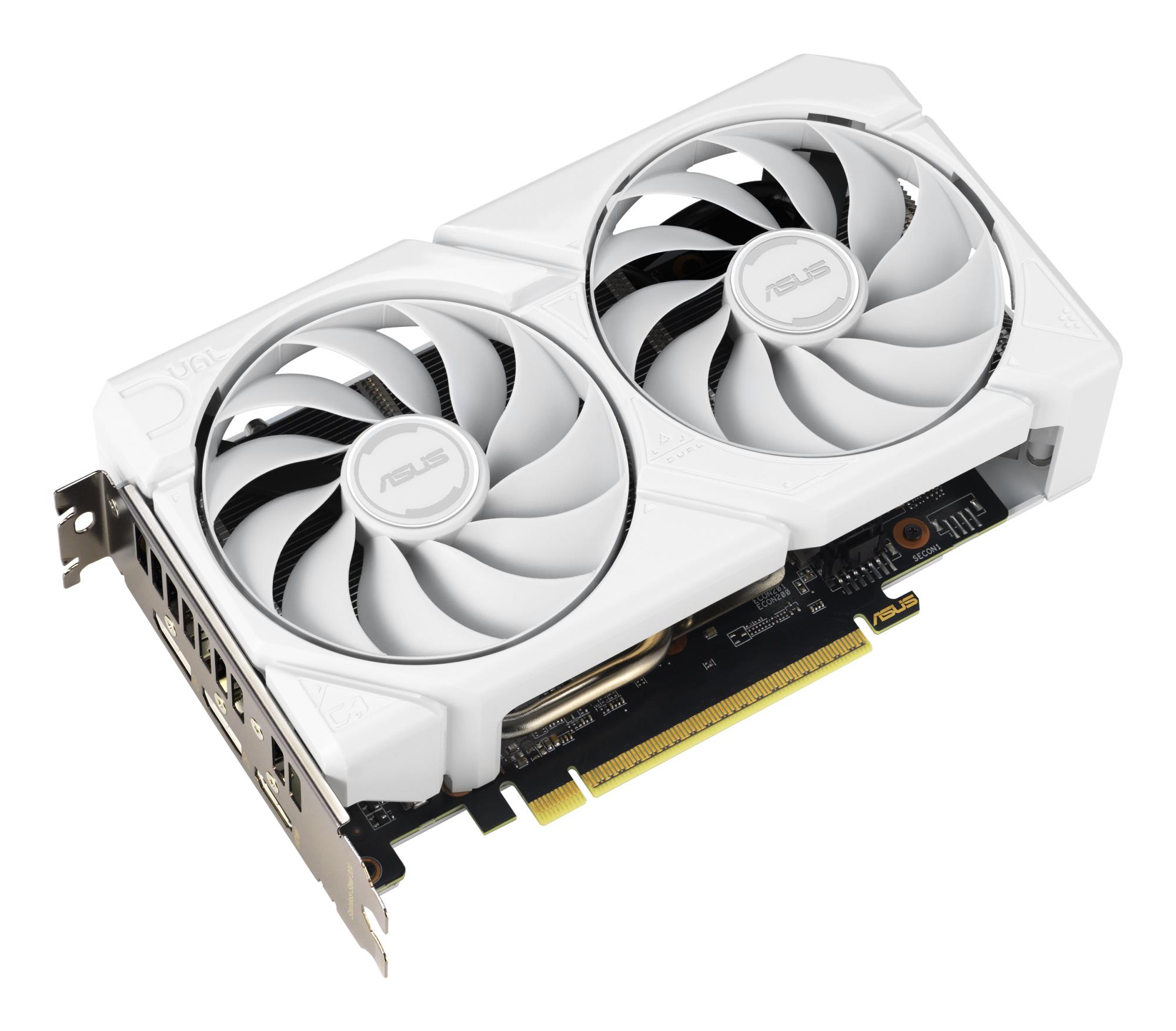 Graphics Card ASUS AMD Radeon RX 9060 XT 16 GB GDDR6 PCI Express 5.0 Active DUAL-RX9060XT-16G-WH - Image 3