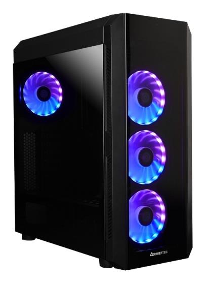 Case CHIEFTEC ATX/micro ATX/Mini-ATX Black Midi Tower PC GL-03B-UC-OP - Image 4