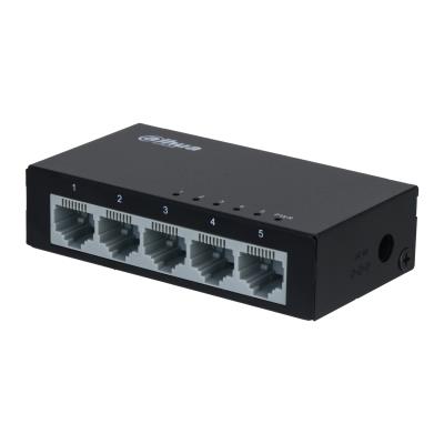 Switch DAHUA Switch type Unmanaged Switch layer L2 Form factor Desktop/Wall-Mounting 5xRJ-45 ports RJ-45 Ports Type Fast Ethernet (10/100) 5xFast Ethernet (copper) ports quantity SF1005-EUR - Image 3
