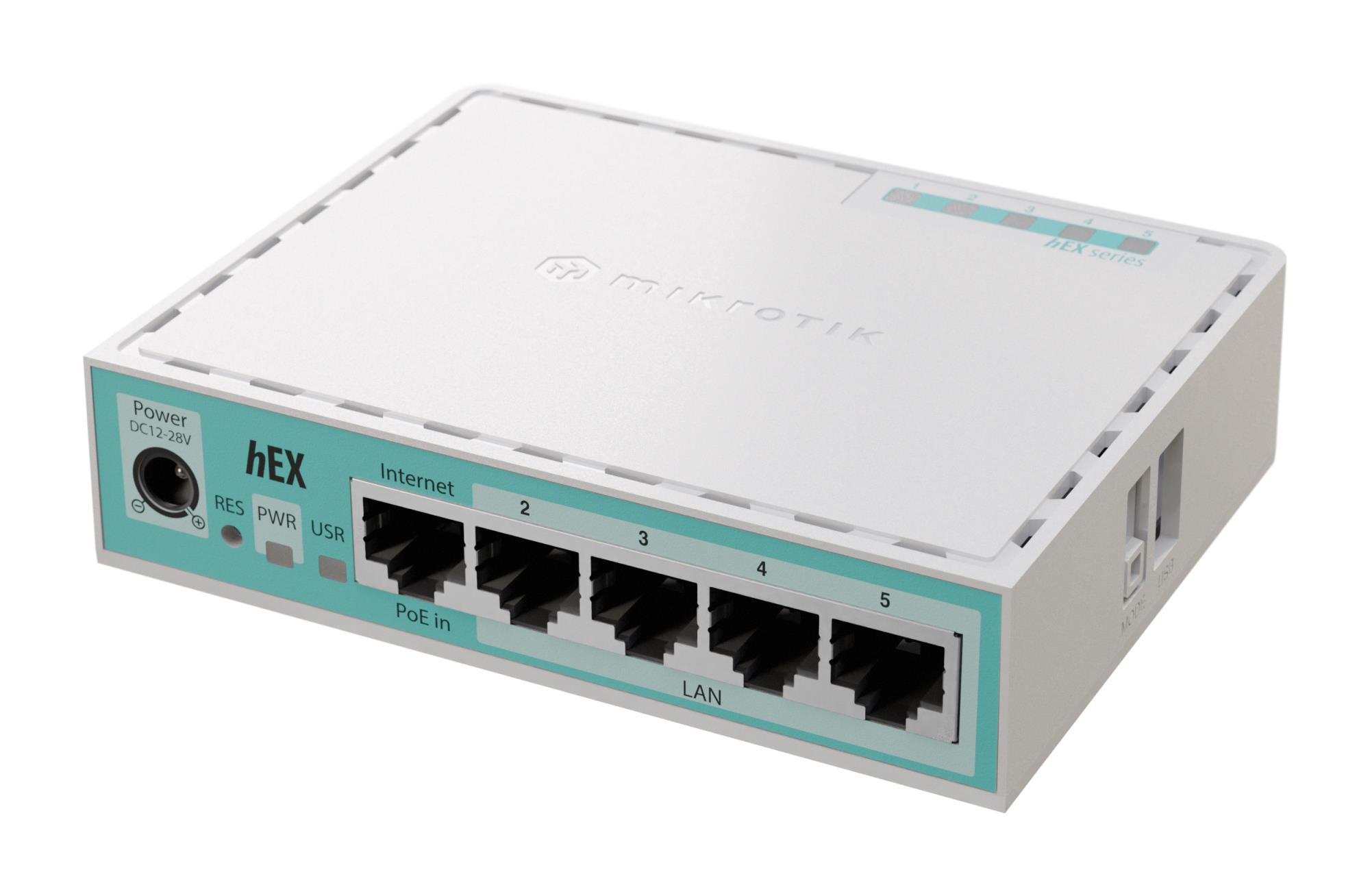 NET ROUTER 10/100/1000M 5P HEX/E50UG MIKROTIK - Image 3