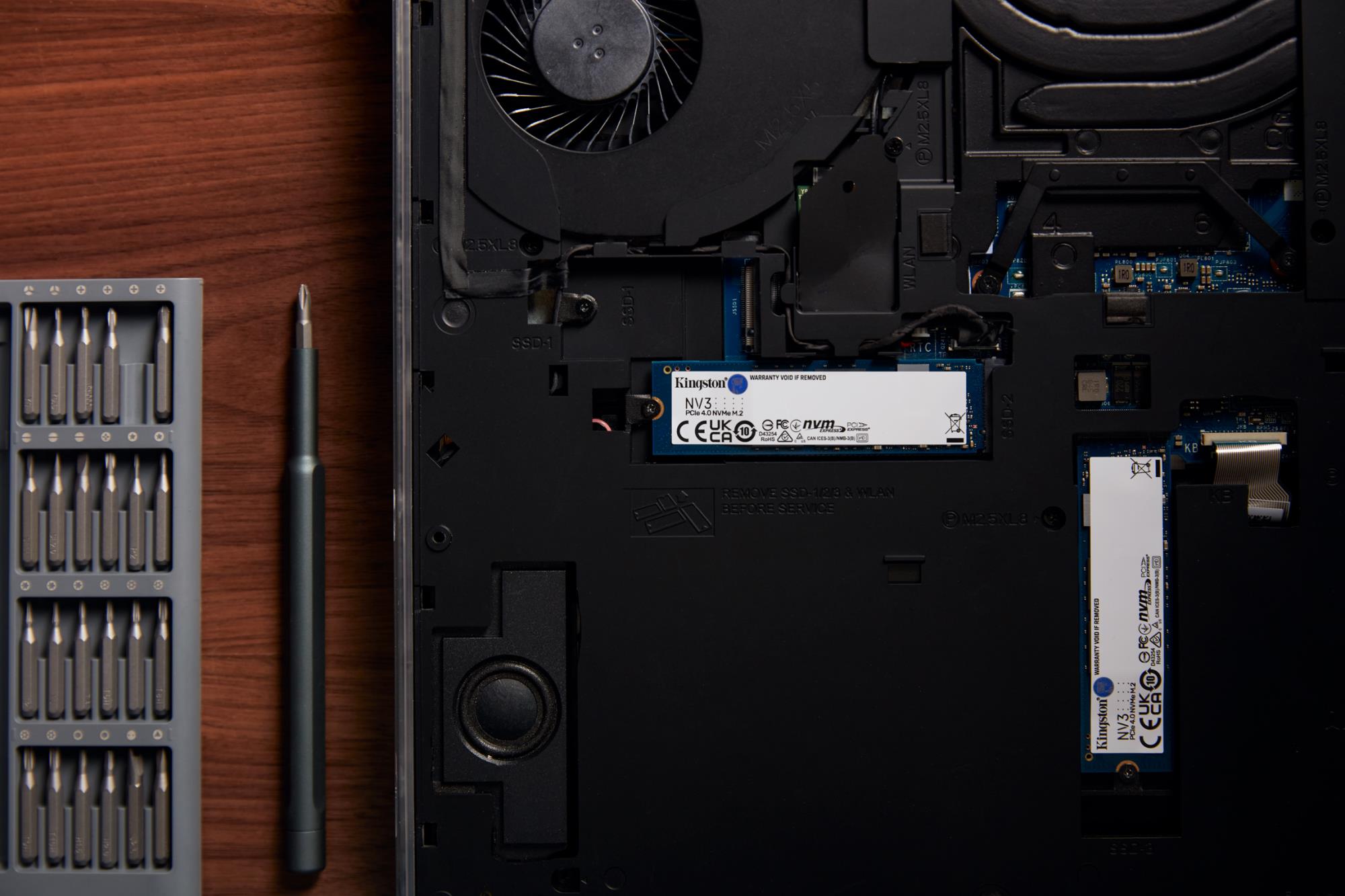 SSD KINGSTON NV3 1TB M.2 PCIE NVMe 3D NAND Write speed 4000 MBytes/sec Read speed 6000 MBytes/sec TBW 320 TB MTBF 200000 hours SNV3S/1000G - Image 5