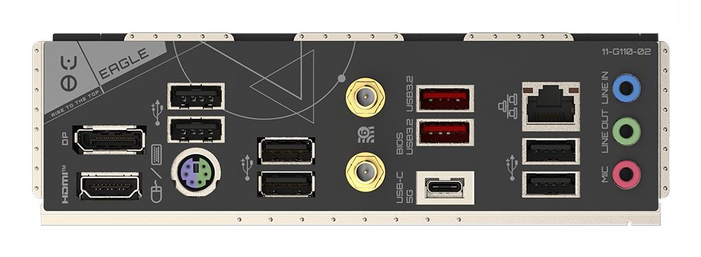 Mainboard GIGABYTE AMD B650 Socket AM5 ATX RAM DDR5-SDRAM 4xSlots Wi-Fi Yes Bluetooth Yes 3xNumber of M.2 (M) slots B650EAGLEAX1.2 - Image 5