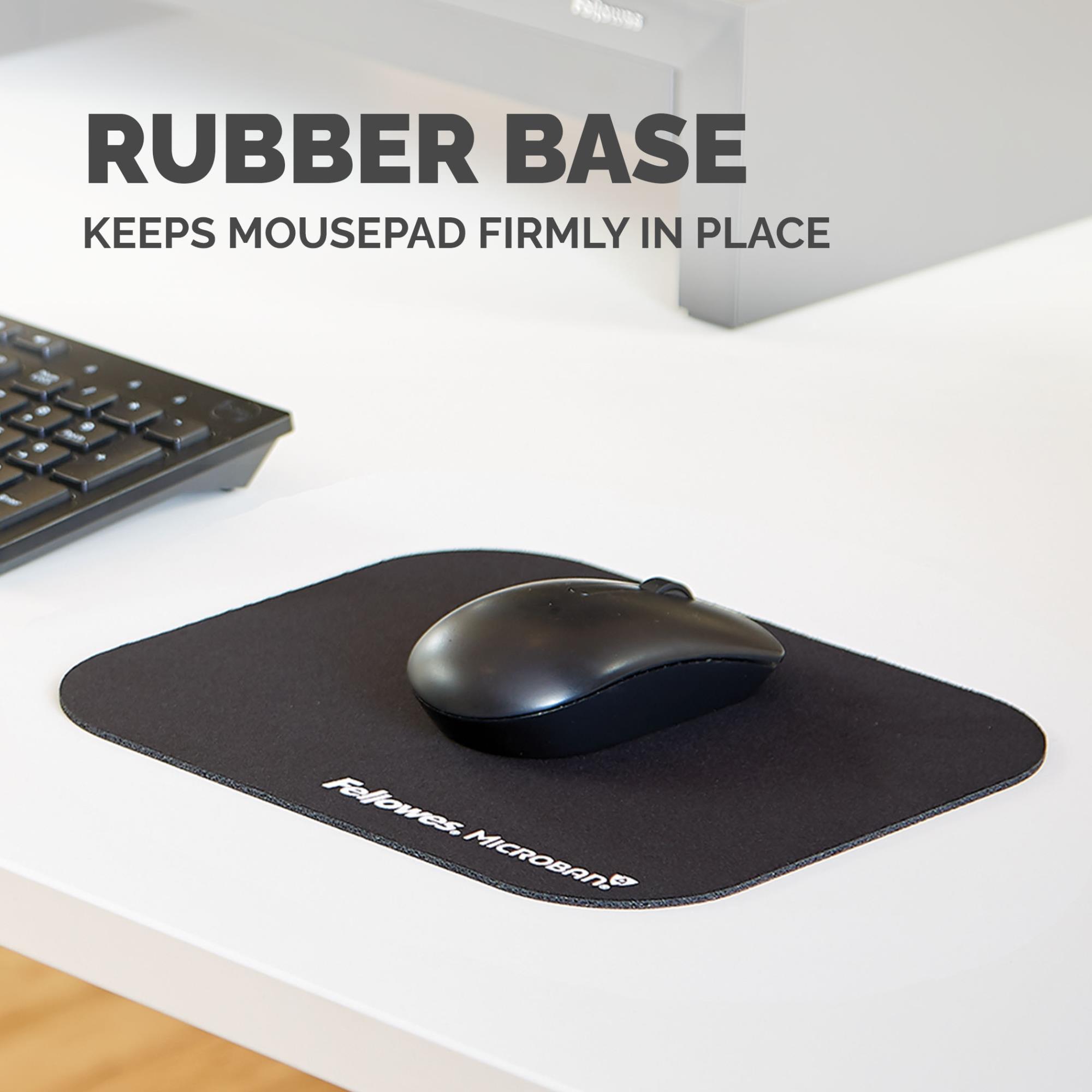 MOUSE PAD MICROBAN/BLACK 5933907 FELLOWES - Image 5