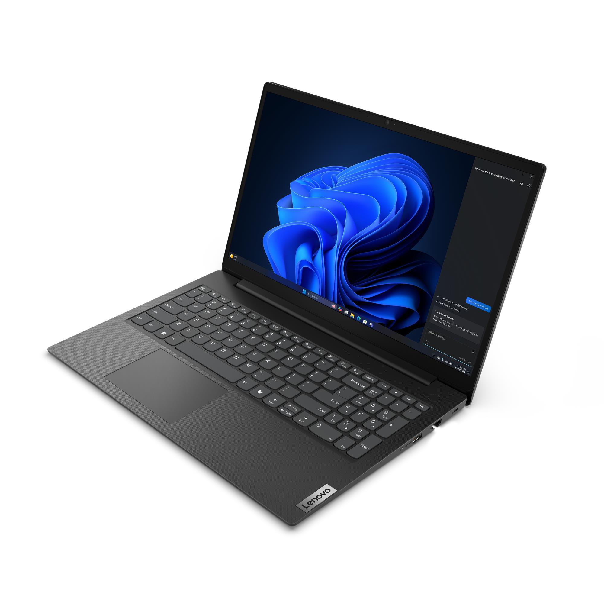 Notebook LENOVO V Series CPU Intel® CoreT i5 i5-13420H 15.6 " 1920 x 1080 pixels RAM 16 GB DDR5-SDRAM SSD 512 GB Discrete graphics Not available On-board graphics Yes Numeric keypad Yes Keyboard language English Colour Black Weight 1.61 kg 5200 MHz 83GW008ERI - Image 3