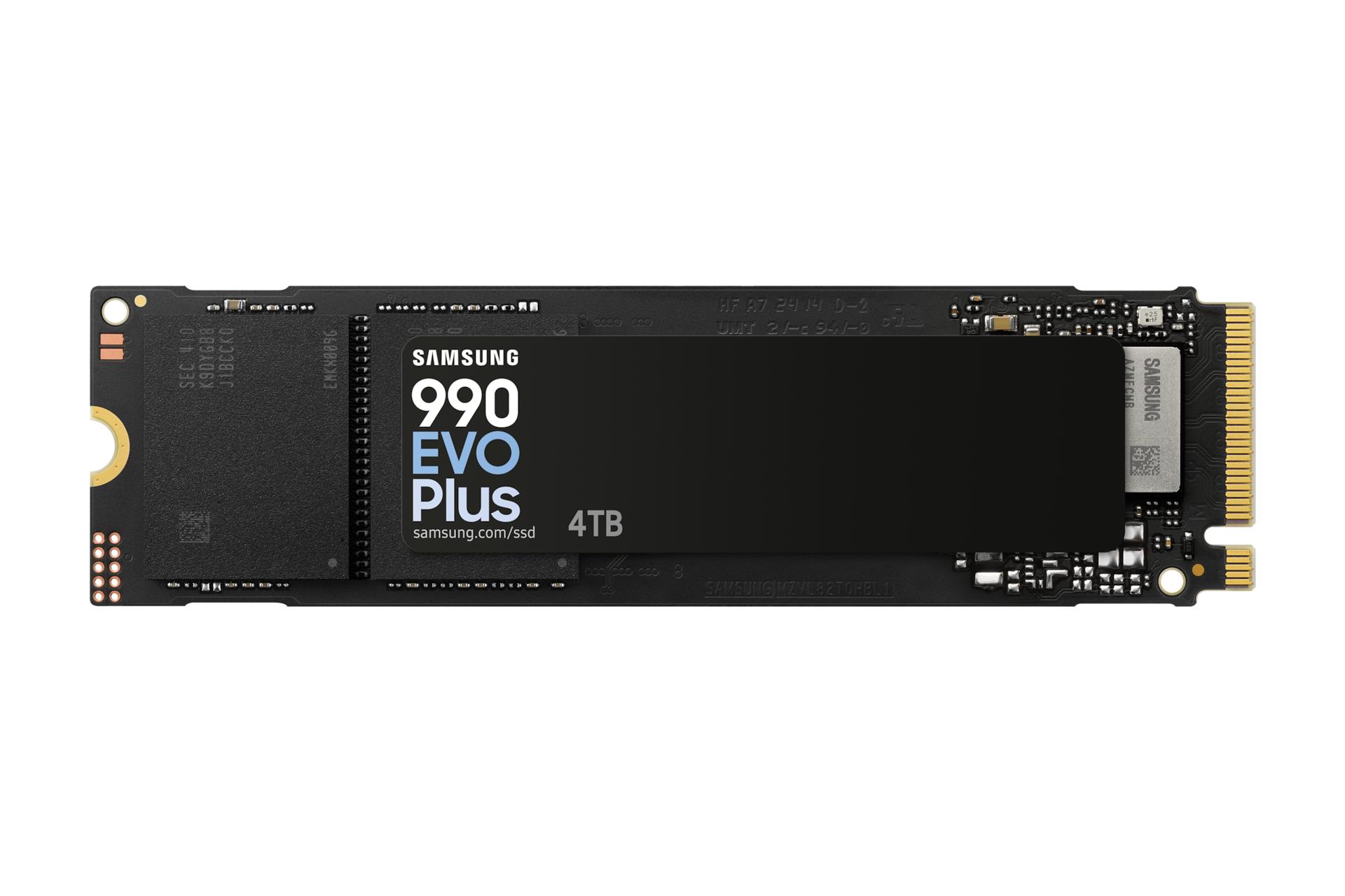 SSD SAMSUNG 990 EVO Plus 4TB M.2 PCIe Gen5 NVMe TLC Write speed 6300 MBytes/sec Read speed 7250 MBytes/sec 2.38mm TBW 2400 TB MZ-V9S4T0BW - Image 3