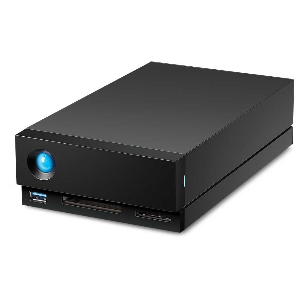 External HDD LACIE 16TB SATA USB-C USB 3.0 USB 3.1 Drives 1 Rotation speed 7200 rpm Black STHS16000800 - Image 2