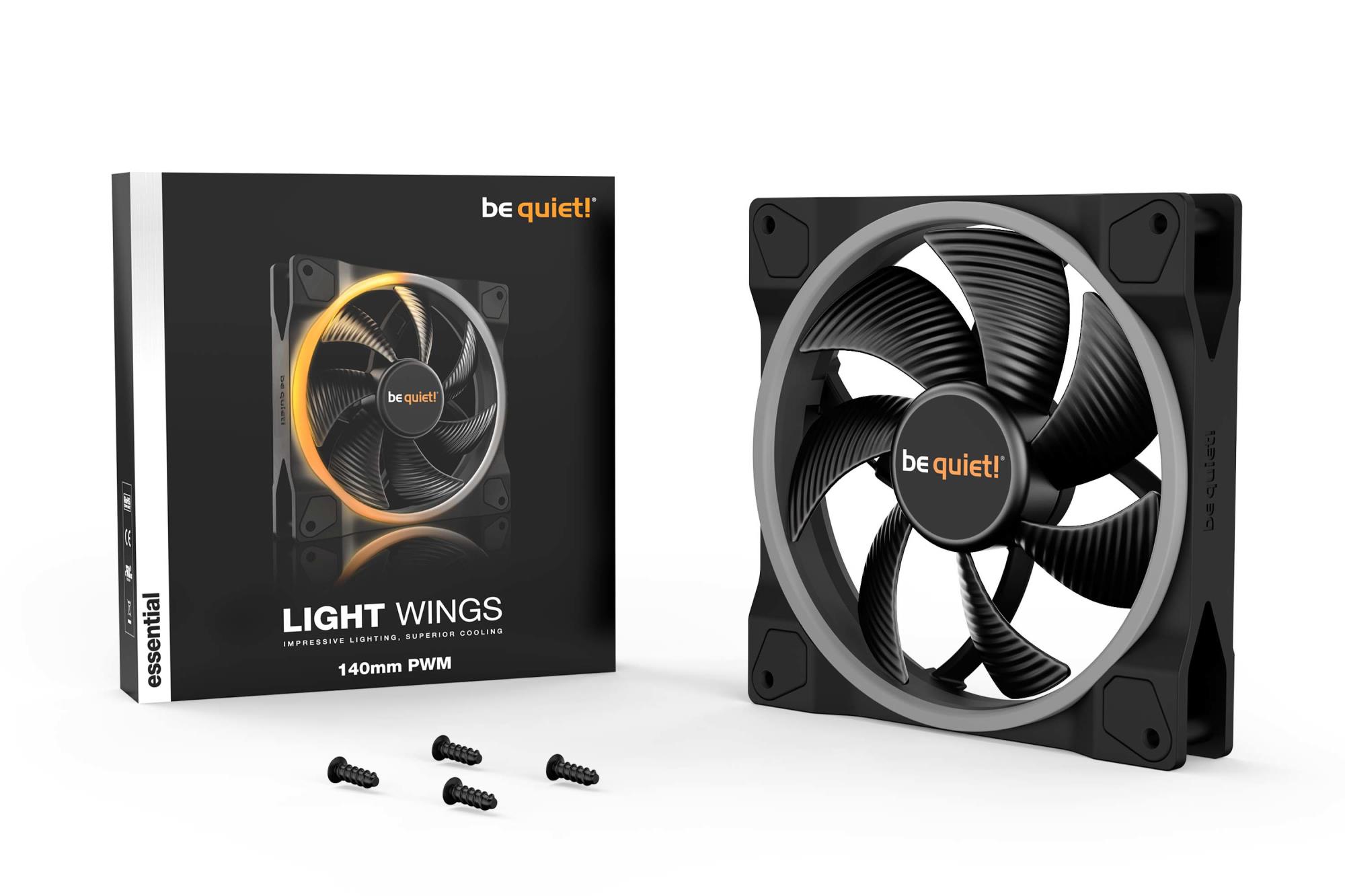 CASE FAN 140MM LIGHT WINGS/BL074 BE QUIET - Image 9