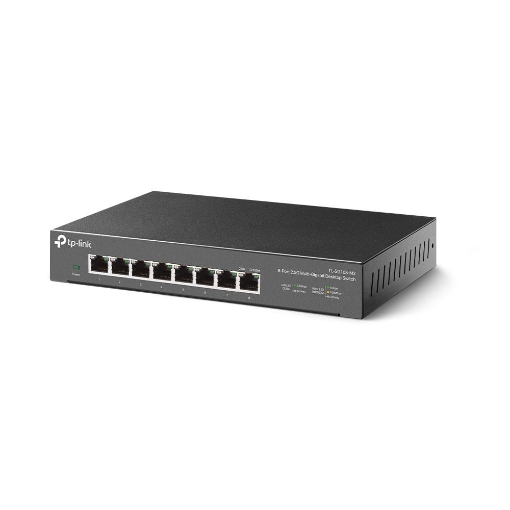 Switch TP-LINK TL-SG108-M2 Desktop/pedestal TL-SG108-M2 - Image 6