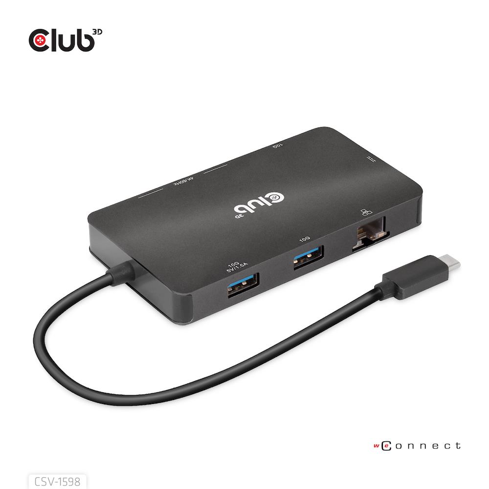 NB ACC DOCKING STATION 7IN1/USB-C 100W CSV-1598 CLUB3D - Image 4