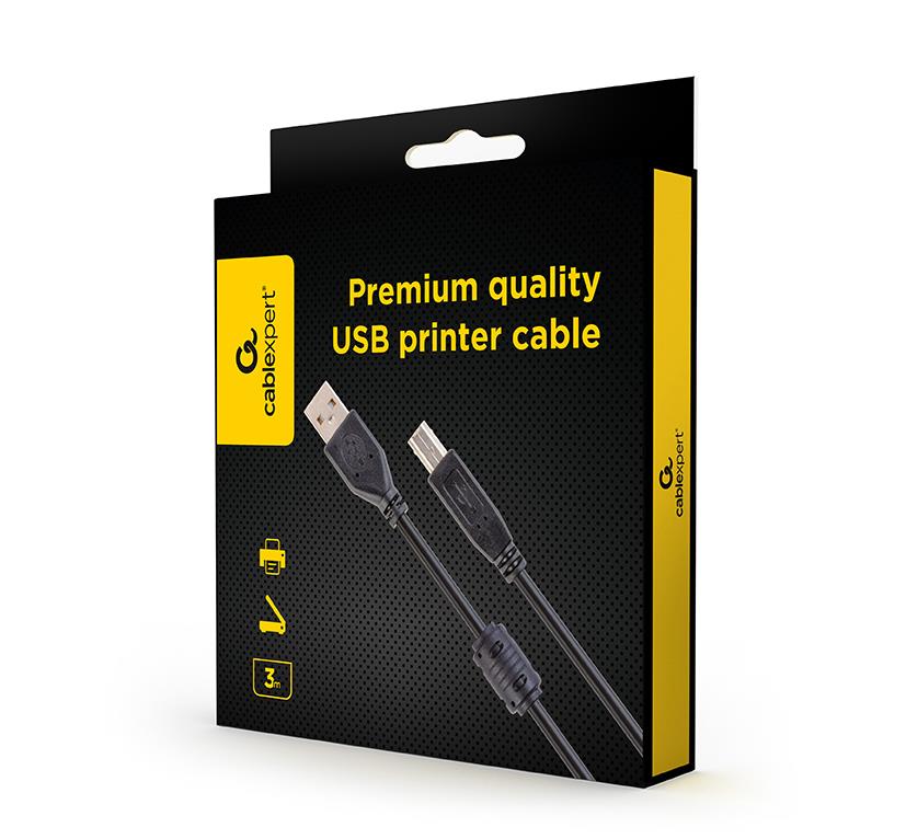 CABLE USB2 PRINTER AM-BM 3M/CCFB-USB2-AMBM-3M GEMBIRD - Image 6