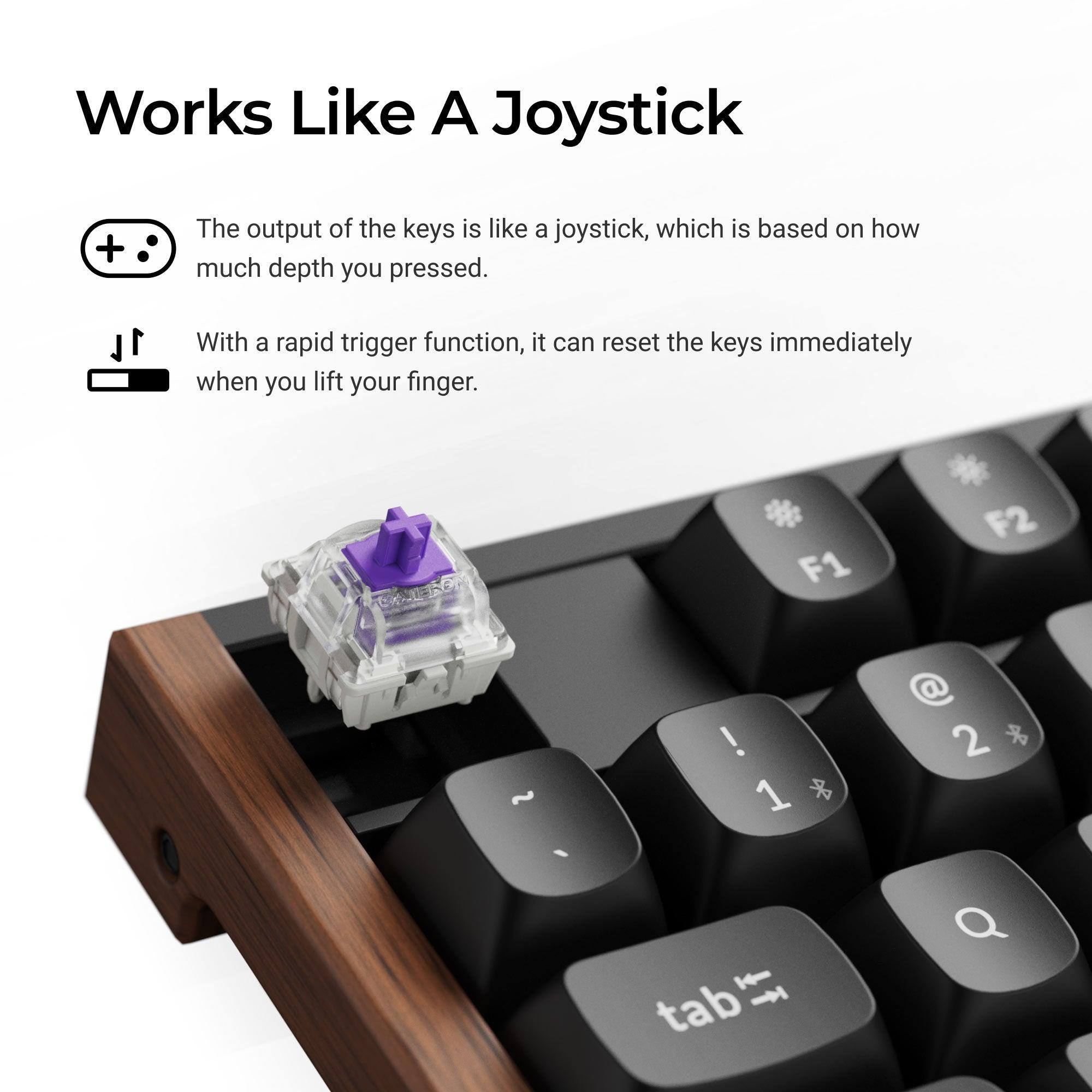KEYBOARD WRL K10 HE SPECIAL ED/BLACK K10H-F1 KEYCHRON - Image 4