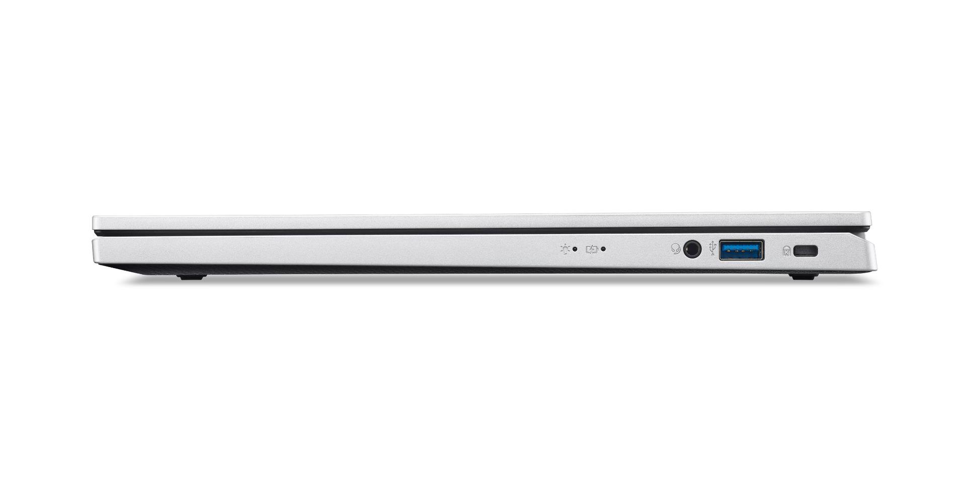 Notebook ACER Aspire Go 15 CPU Intel Core 3 N355 15.6 " 1920 x 1080 pixels RAM 16 GB DDR5-SDRAM SSD 512 GB Discrete graphics Not available On-board graphics Yes Keyboard language English OS installed Windows 11 Home Colour Silver Weight 1.73 kg NX.J46EL.001 - Image 8