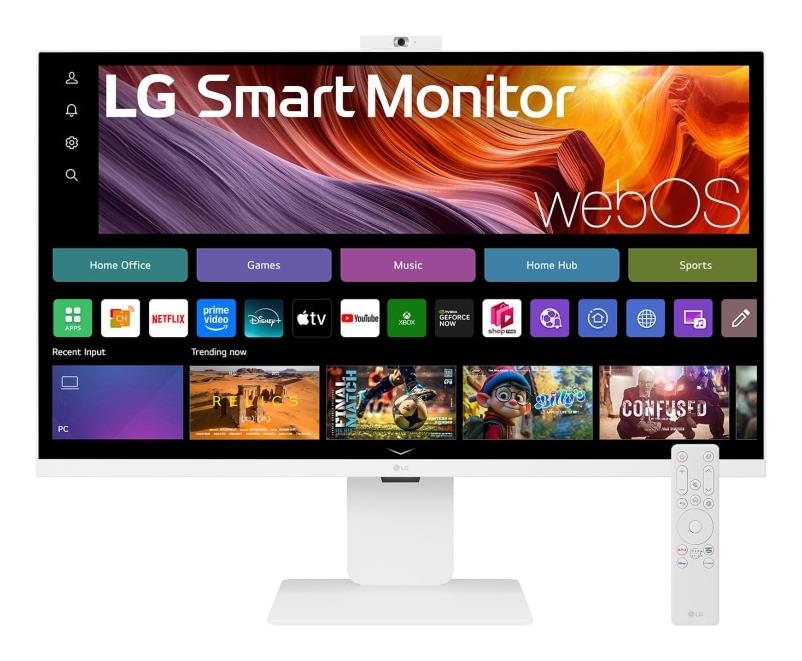 LCD Monitor LG 32U850SA-W 31.5" 4K Panel IPS 3840x2160 16:9 60Hz 5 ms Colour White 32U850SA-W - Image 2