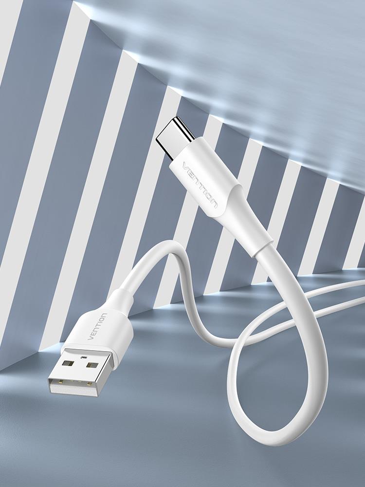 CABLE USB-C TO USB2.0/1.5M WHITE CTHWG VENTION - Image 6