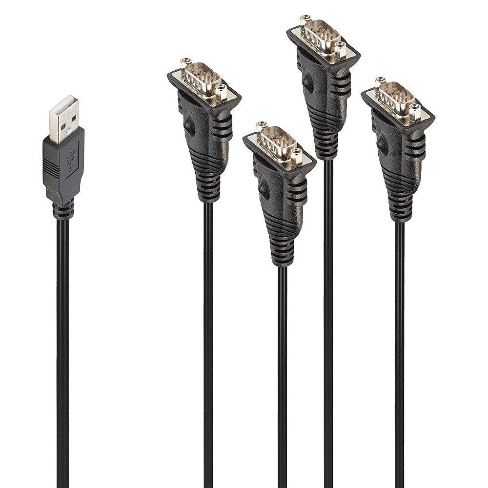 CABLE CONVERTER USB TO SERIAL/4PORT 42675 LINDY - Image 3